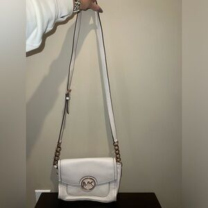 Michael Kors White Long Purse